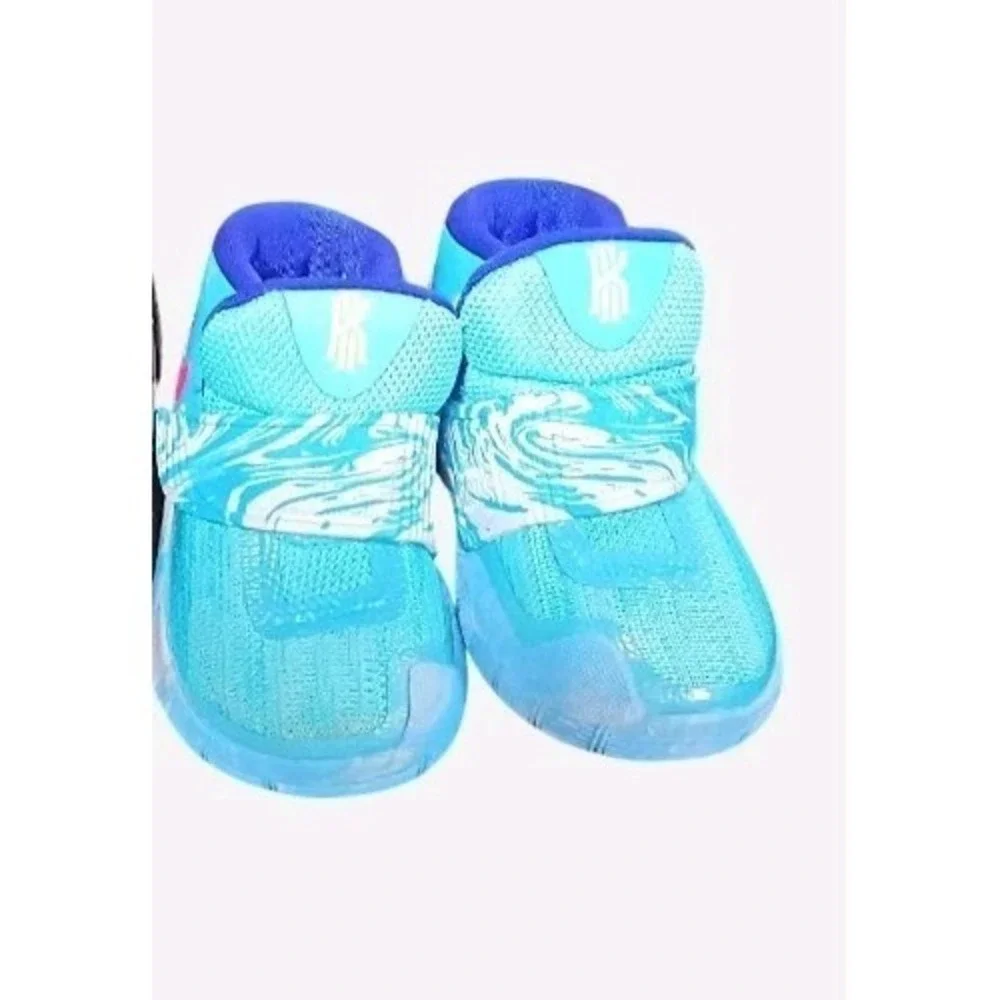 Nike Kyrie 6 Pool  Blue Pink Infant Toddler Size 4C DA5170 409